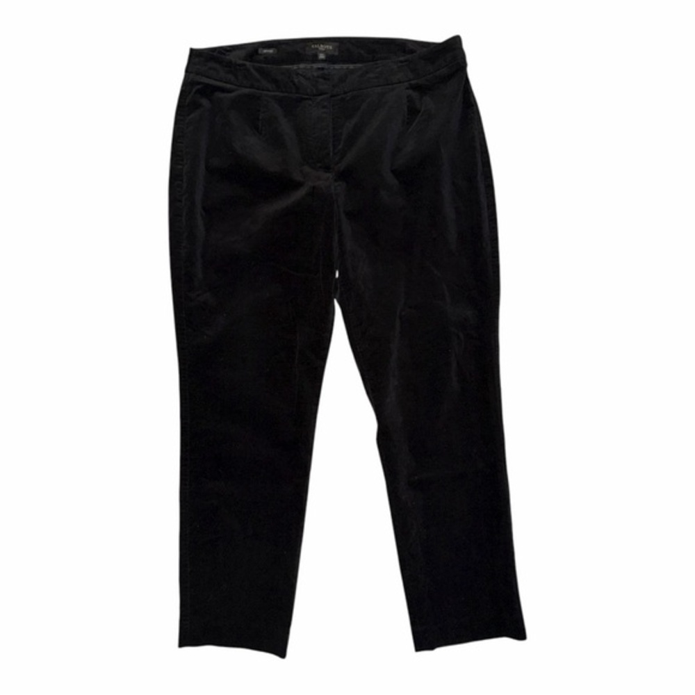 Talbots Black Velvet Heritage Pants